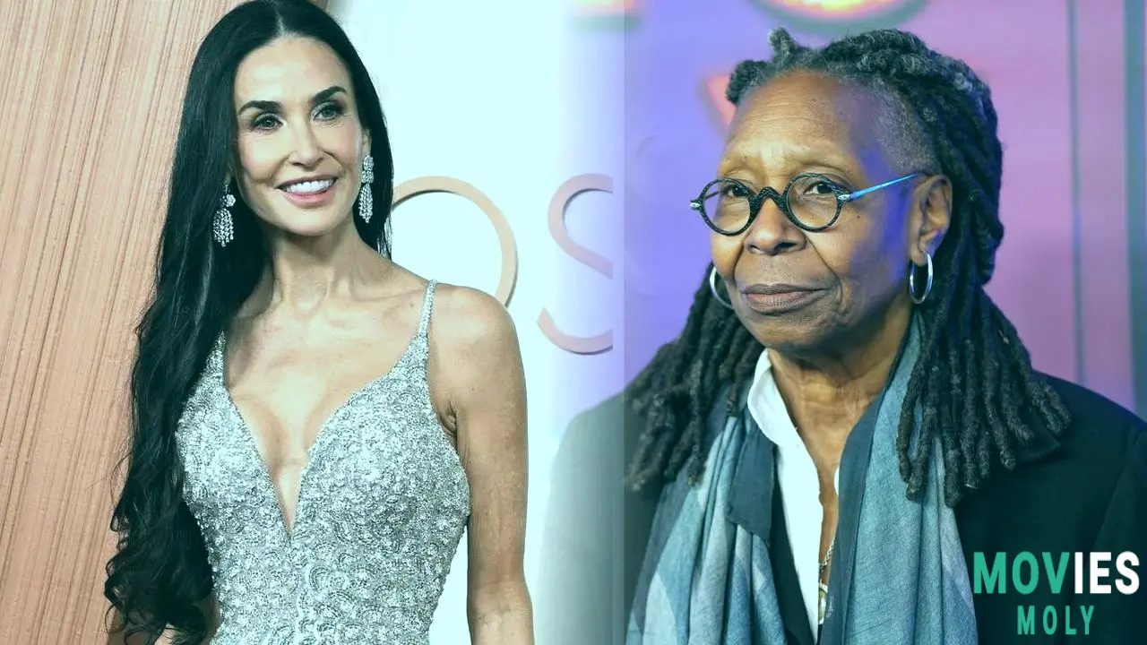 Whoopi Goldberg Turns Heads at the Oscars: Stunning Gown Shoulder Tattoo Reveal and a "Ghost" Reunion! image 5