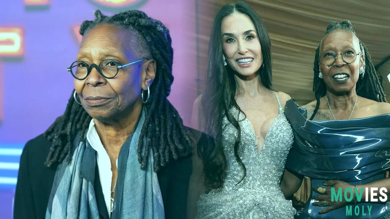 Whoopi Goldberg Turns Heads at the Oscars: Stunning Gown Shoulder Tattoo Reveal and a "Ghost" Reunion! image 6