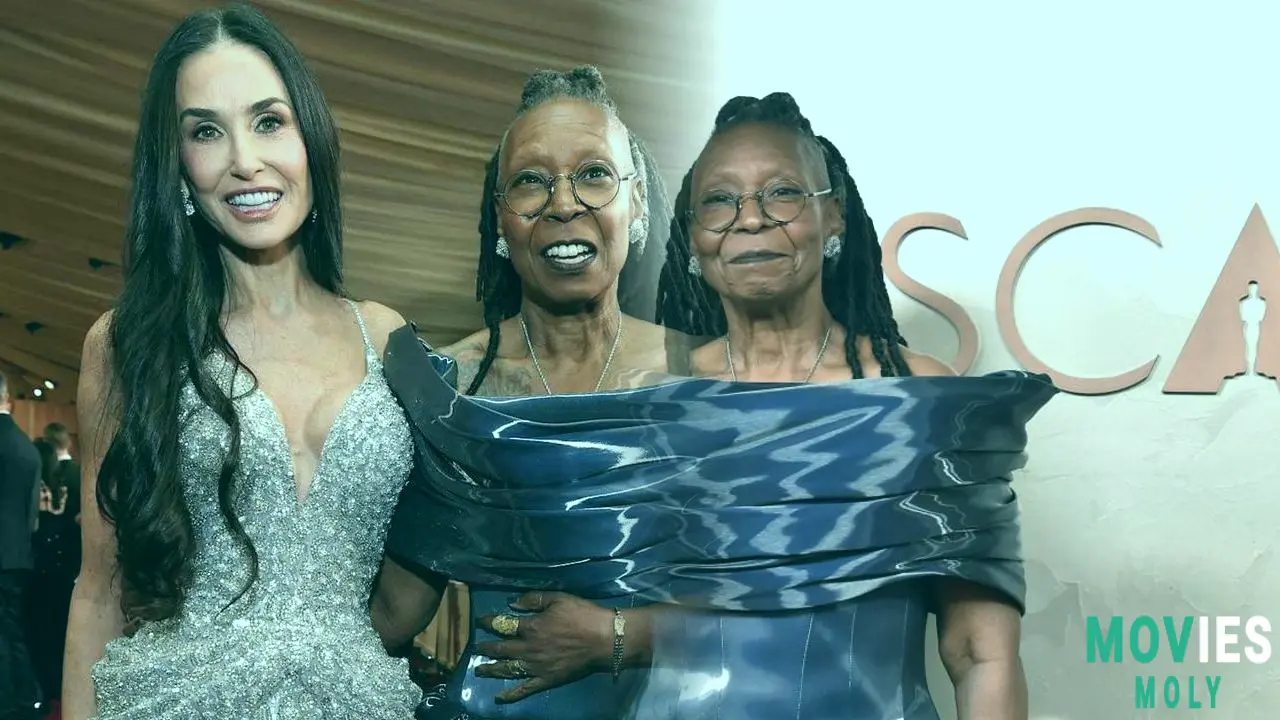 Whoopi Goldberg Turns Heads at the Oscars: Stunning Gown Shoulder Tattoo Reveal and a "Ghost" Reunion! image 7