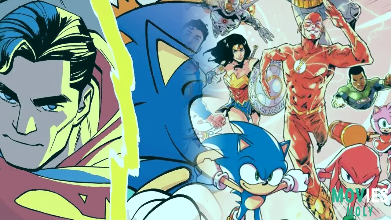 Worlds Collide! Get Ready for Justice League and Sonic the Hedgehog Team-Up Comic Book Mayhem! image 6