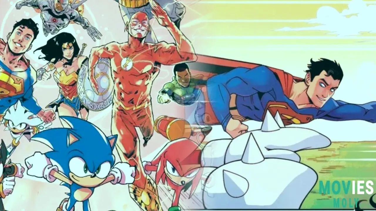 Worlds Collide! Get Ready for Justice League and Sonic the Hedgehog Team-Up Comic Book Mayhem! image 7