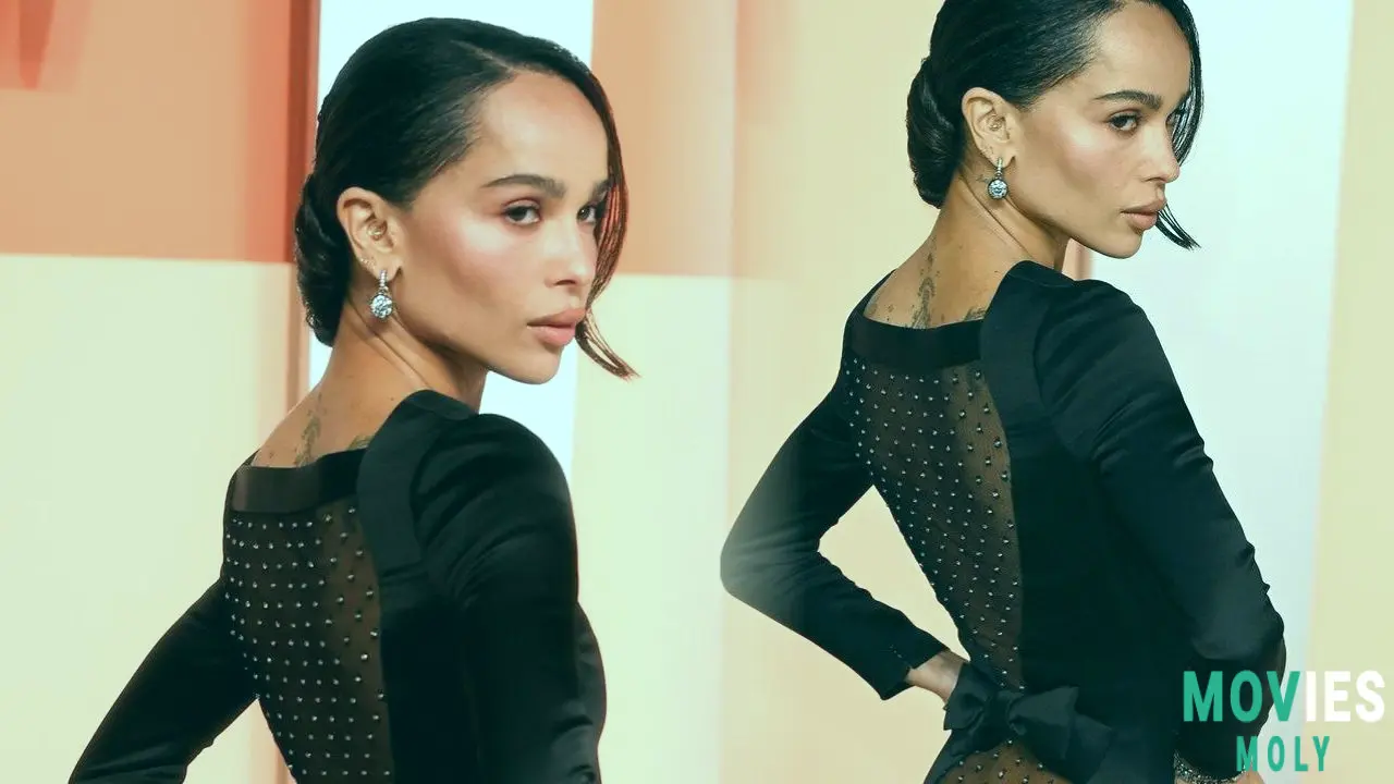 Zoë Kravitz Just Shut Down the Oscars After-Party Red Carpet (and Yes There Was a Butt Window) image 4