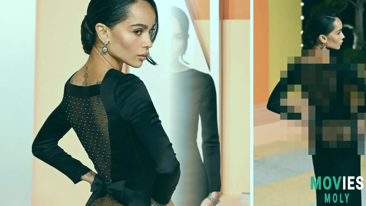 Zoë Kravitz Just Shut Down the Oscars After-Party Red Carpet (and Yes There Was a Butt Window) image 5
