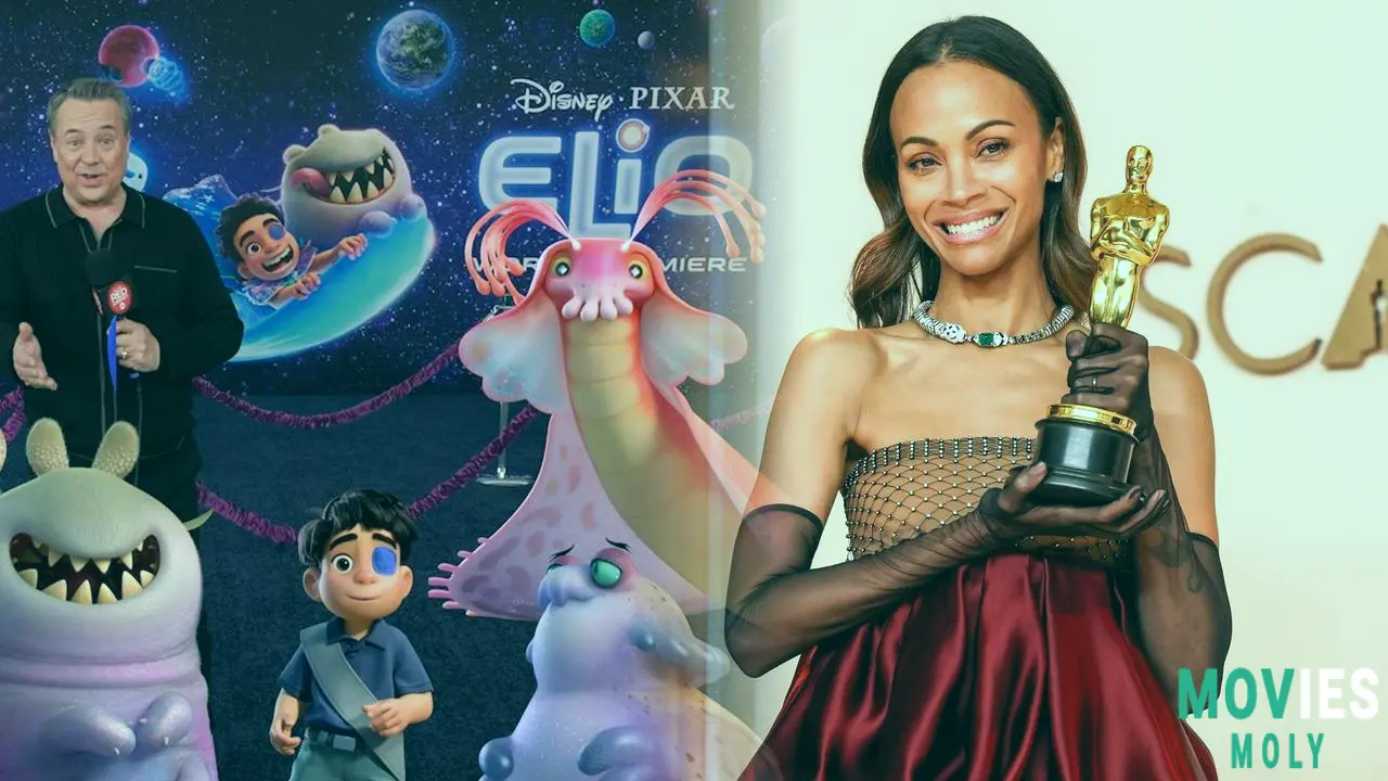 Zoe Saldana's Oscar has its own set of pronouns, and her new animated film helps with family "cool points" image 4