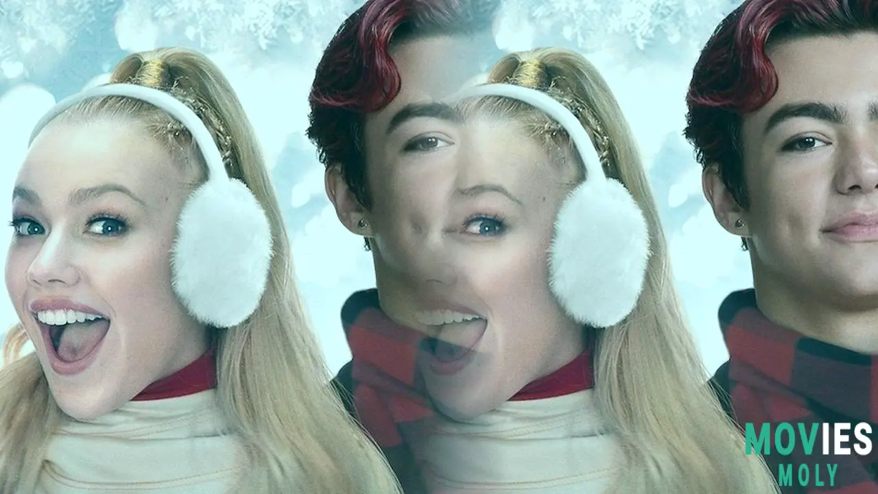 ZOMBIES 4 Stars Freya Skye & Malachi Barton Usher in the Holidays with "Snow Angels" image 4