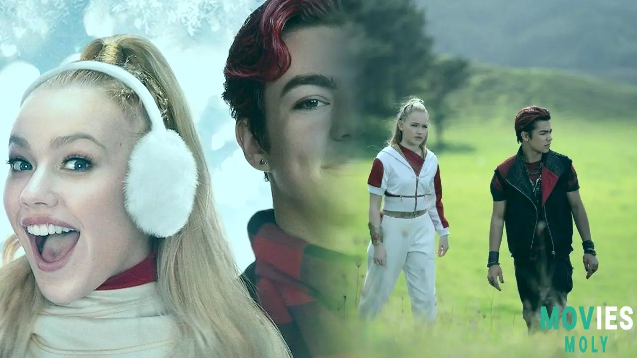 ZOMBIES 4 Stars Freya Skye & Malachi Barton Usher in the Holidays with "Snow Angels" image 5