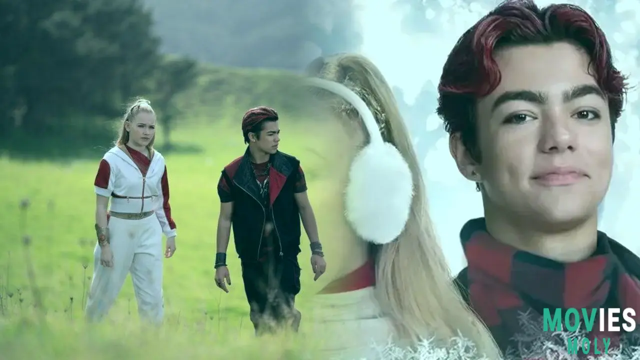 ZOMBIES 4 Stars Freya Skye & Malachi Barton Usher in the Holidays with "Snow Angels" image 6