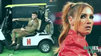 A Full Look at MJF and Becky Lynch in Happy Gilmore 2