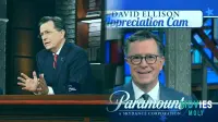 Stephen Colbert's Sarcastic 'Love Letter' to Paramount CEO David Ellison