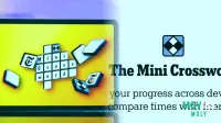Voting districts and more: How the New York Times Mini Crossword keeps us hooked every day.