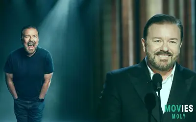Ricky Gervais Continues to Challenge Audiences with "Mortality" Tour and New Hollywood Star
