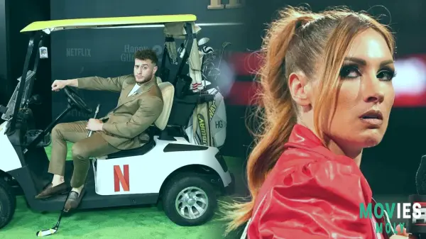 A Full Look at MJF and Becky Lynch in Happy Gilmore 2