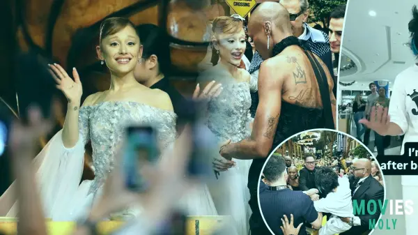 Chaos on the Yellow Carpet: Ariana Grande Accosted at Wicked Premiere