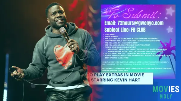 Kevin Hart's New Movie "72 Hours" Offers Fans a Chance to Be on Set in New Jersey