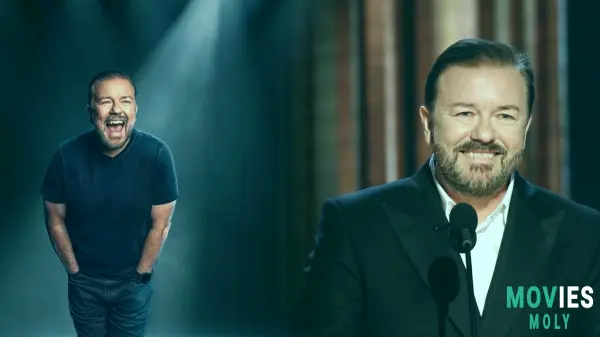 Ricky Gervais Continues to Challenge Audiences with "Mortality" Tour and New Hollywood Star