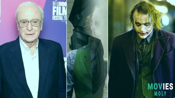 Wait Michael Caine Was Actually Scared of Heath Ledger's Joker? Seriously!