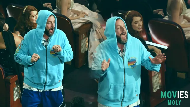 Adam Sandler's Hoodie at the Oscars: Conan O'Brien Hilariously Calls Him Out! - MoviesMoly image 3