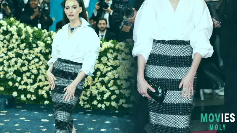 Anne Hathaway’s Met Gala Return Proves She’s a Tailored Titan of Style and Substance