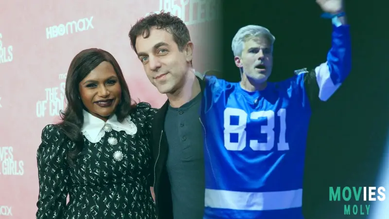 BJ Novak Jokes Mindy Kaling Loves Being Famous At Hollywood Walk Of Fame Ceremony In Heartwarming Speech Main Image