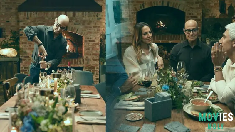 From Formula 1 to Food Talk: Carlos Sainz Joins Stanley Tucci's Star-Studded Dinner Party! image 3