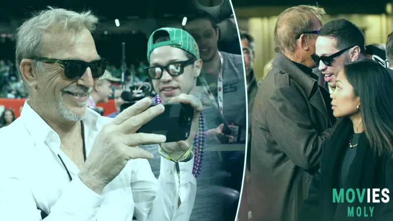 Kevin Costner and Pete Davidson's Unexpected Bromance Takes Center Stage After Super Bowl and Chris Rock Party