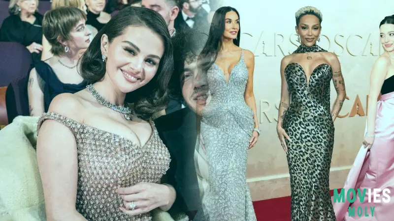 Oscars Red Carpet 2025: Hollywood Brings Back Classic Glam with a Sprinkle of Prom Nostalgia and a Whole Lot of Sparkle! image 7