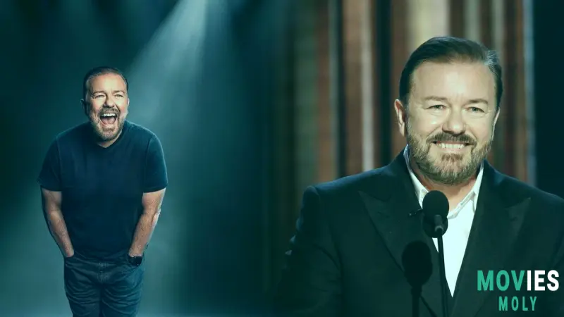 Ricky Gervais Continues to Challenge Audiences with "Mortality" Tour and New Hollywood Star