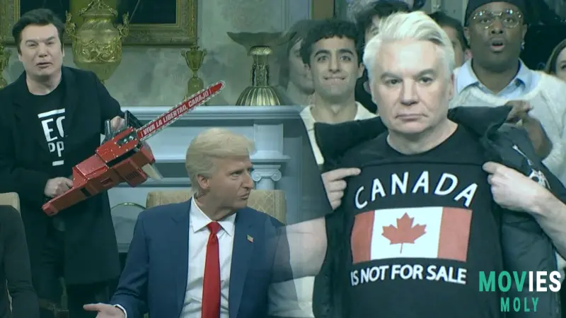 SNL's Cold Open Gets Chaotic: Trump and Zelenskyy Meet Elon Musk (with a Chainsaw?!) image 4