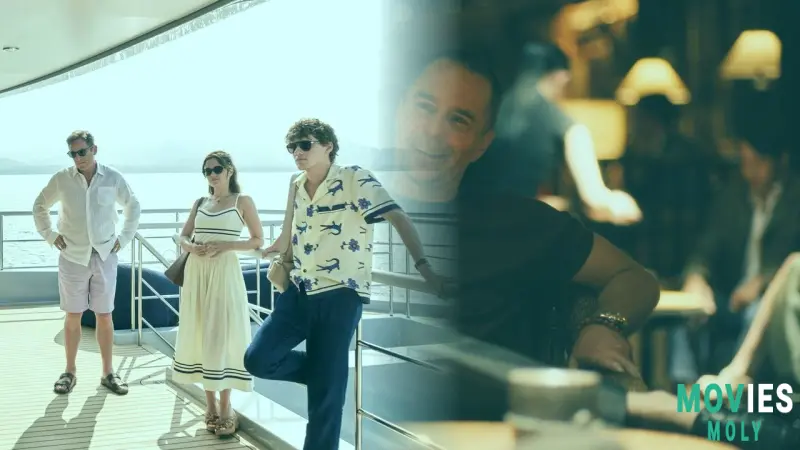 Wait What Did Sam Nivola and Patrick Schwarzenegger Just Do on White Lotus? Let's Talk About That Kiss